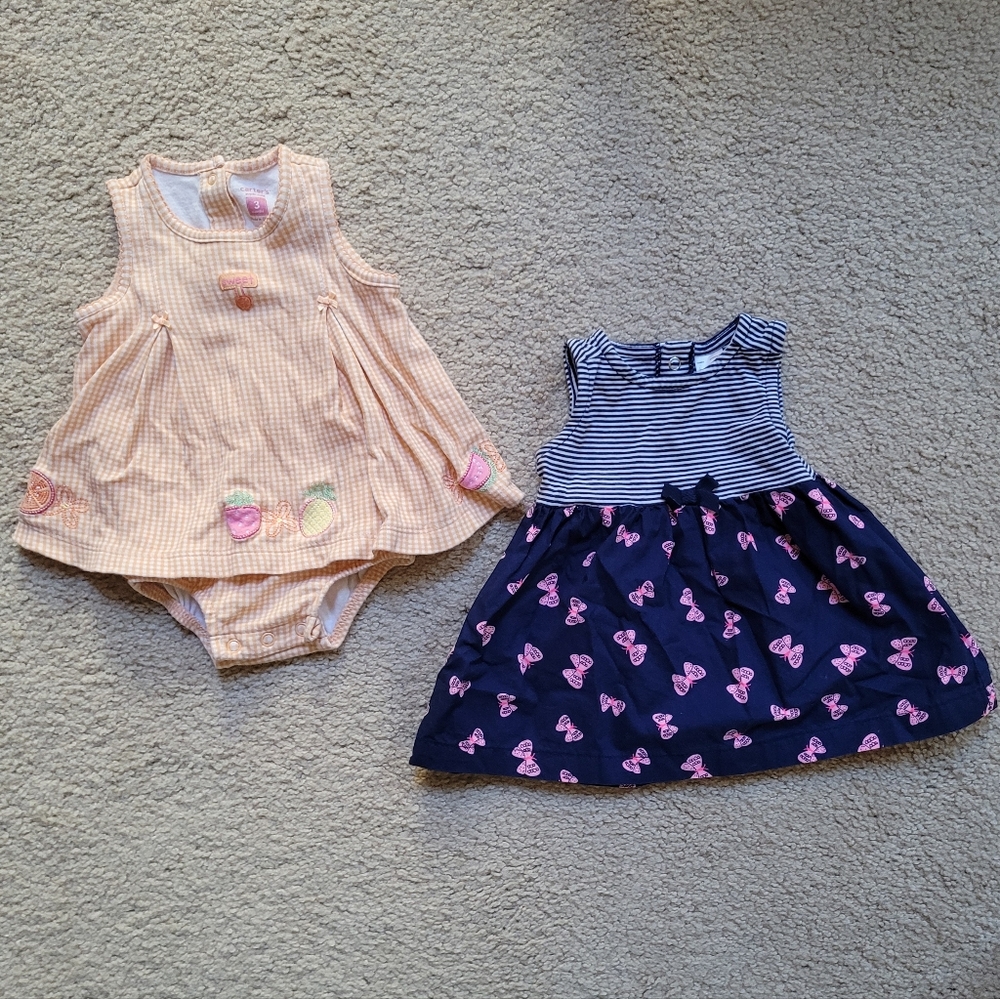 Baby Girl Spring/Summer Dress Bundle 3 Month